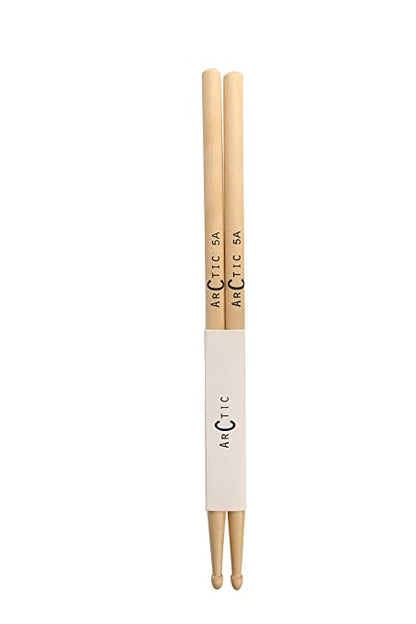 ARCTIC Pro 5A Drumsticks, Durable Selected Wood, Perfect Balance