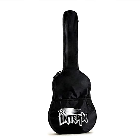Intern 38 Inch Carbon Fibre Acoustic Guitar - Red