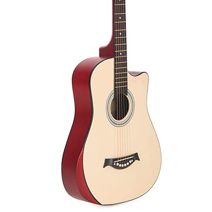 INTERN Cutaway Design Acoustic Guitar Pack - Natural Carbon Fiber INT-CF01-NT