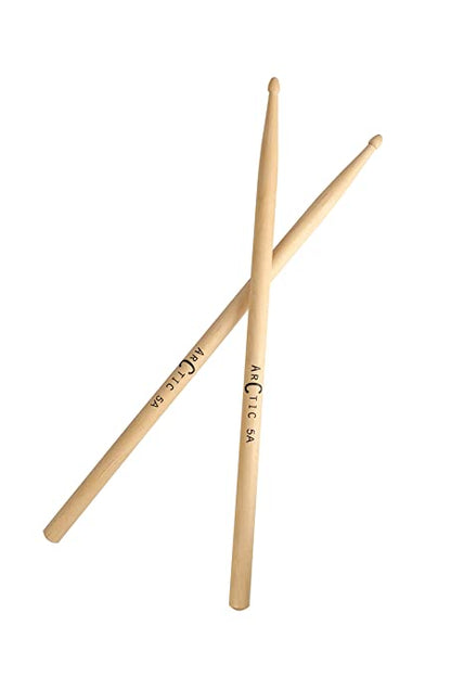 ARCTIC Pro 5A Drumsticks, Durable Selected Wood, Perfect Balance