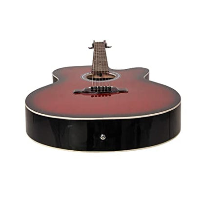 Intern Made in India Acoustic Guitar Package (39 inches Cutaway)
