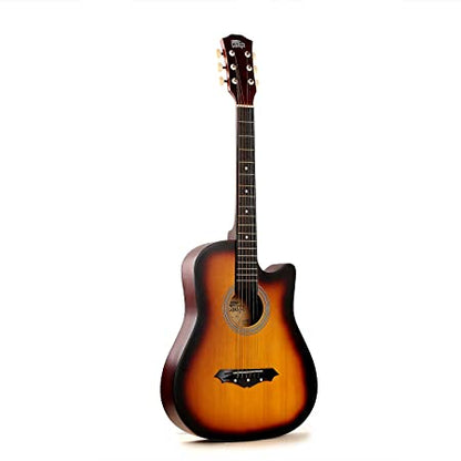 Intern INT-38C Sunburst Acoustic Guitar Kit