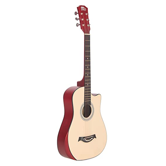 Intern 38 Inch Carbon Fibre Acoustic Guitar - Natural