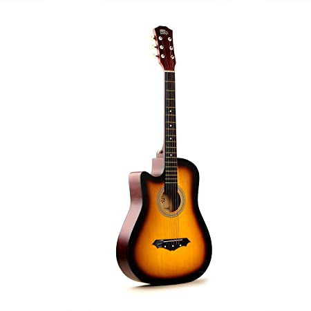 Intern INT-38C | 38 inch Acoustic Guitar Set - Sunbrust