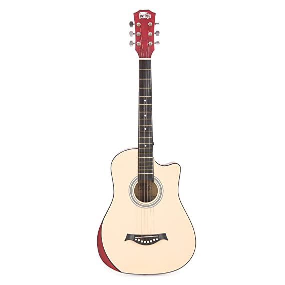 Intern 38 Inch Carbon Fibre Acoustic Guitar - Natural