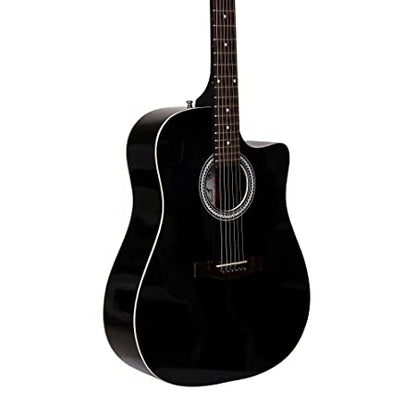 Intern Made in India Acoustic Guitar Package (41 inches Cutaway)