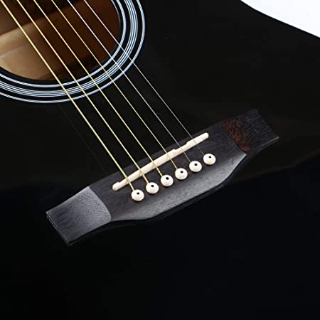 ARCTIC Sky Series 39" Guitar Ultra Pack with Bag, Picks, Stand, Tuner (Black)