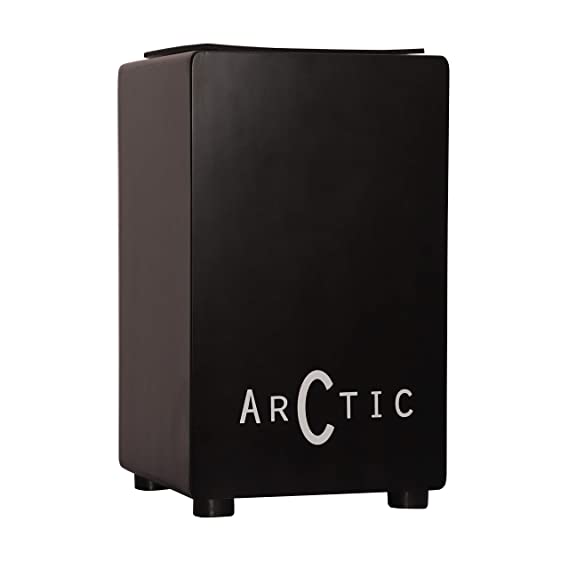 Arctic Cajon (50cm H, 30cm B, 30cm L) with Built-in Guitar Wires
