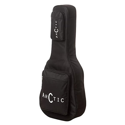 ARCTIC AR-AG-BB Acoustic Guitar Bag with Foam Padding (Black)