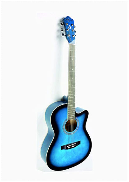 ARCTIC Sky Series 39" Guitar Ultra Pack with Bag, Picks, Stand & Tuner (Blue)