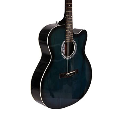 Intern Made in India Acoustic Guitar Package (39 inches Cutaway)