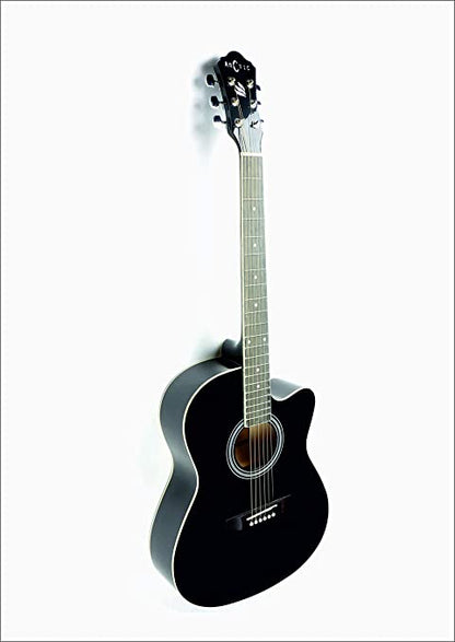 ARCTIC Sky Series 39" Guitar Ultra Pack with Bag, Picks, Stand, Tuner (Black)