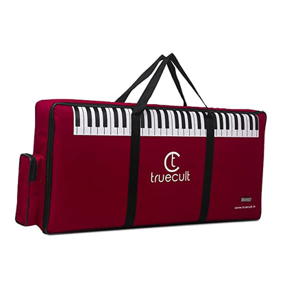 True Cult 61-Key Keyboard Bag – Durable, high-quality material with grip handle. Fits Yamaha & Casio keyboards.