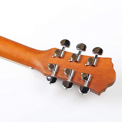 ARCTIC Sky Series 40" Semi-Acoustic Guitar with EQ, Bag, Picks & Capo