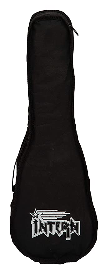 Intern INT-UK21LD-NT Soprano Ukulele with Bag (Natural)