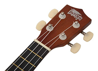 Intern INT-UK21LD-NT Soprano Ukulele with Bag (Natural)