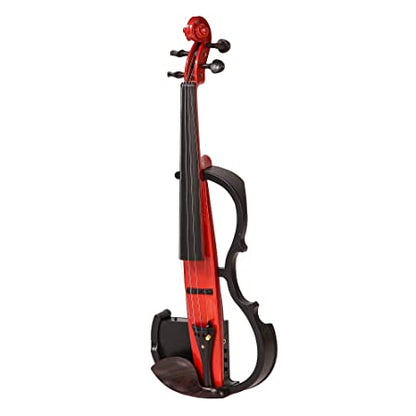 ARCTIC Professional 4/4 Electric Violin with Bow, Headphones, Case & Extras