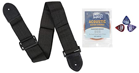 Intern INT-38C-L-SB | 38 inch Acoustic Guitar Set - Sunbrust