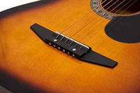 Intern INT-38C-SB-G | Acoustic Guitar Set - Sunbrust Glossy Finish