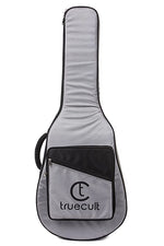 True Cult Padded Electric Guitar Bag - Light Grey | Fits Yamaha, Fender, Ibanez, Cort, ESP, Epiphone, Kadence & More - Guitar World Store