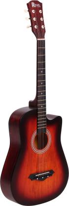 Revel RVL-38C Acoustic Guitar – Brown Finish with Bag & Picks