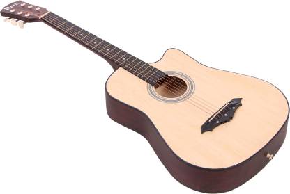 Revel RVL-38C Acoustic Guitar – Natural Finish with Bag & Picks