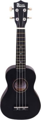 REVEL RVL-UK21-BK Soprano Ukulele  (Overall Length - 62 cm)