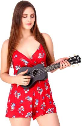 REVEL RVL-UK21-BK Soprano Ukulele  (Overall Length - 62 cm)